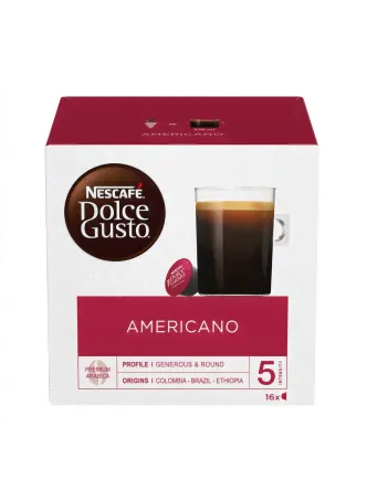Кофе в капсулах Nescafe Dolce Gusto Americano, 16 капсул оптом-0