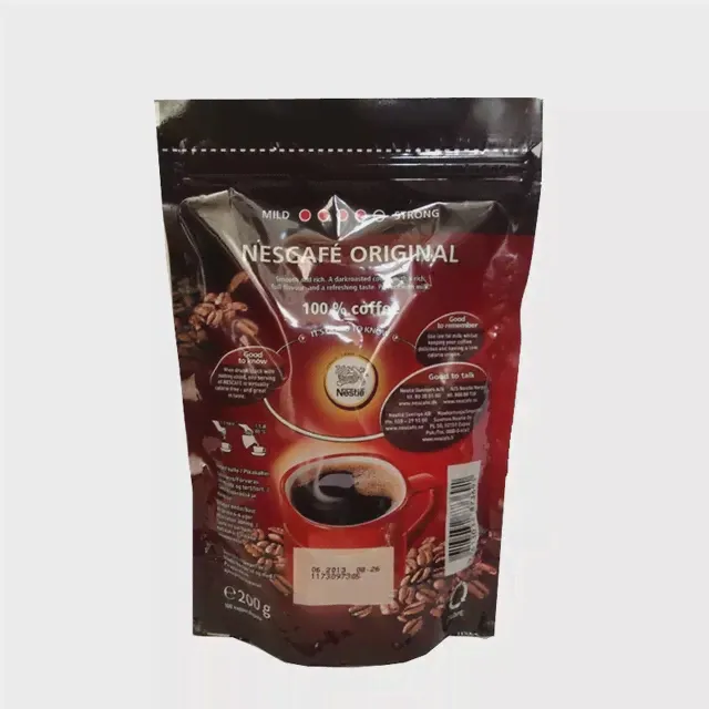 Nescafe Original, Нескафе Ориджинал, растворимый кофе в мягкой упаковке, 200 г