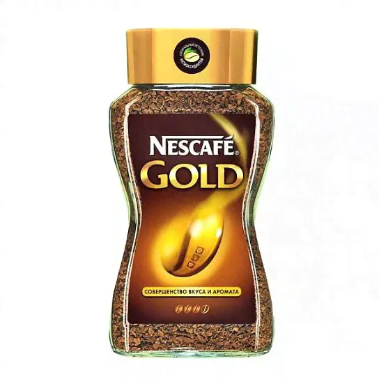 Кофе растворимый сублимированный Nescafe GOLD 190 г