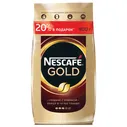 Кофе молотый в растворимом Nescafe "Gold", 900 г, сублимированный, мягкая упаковка