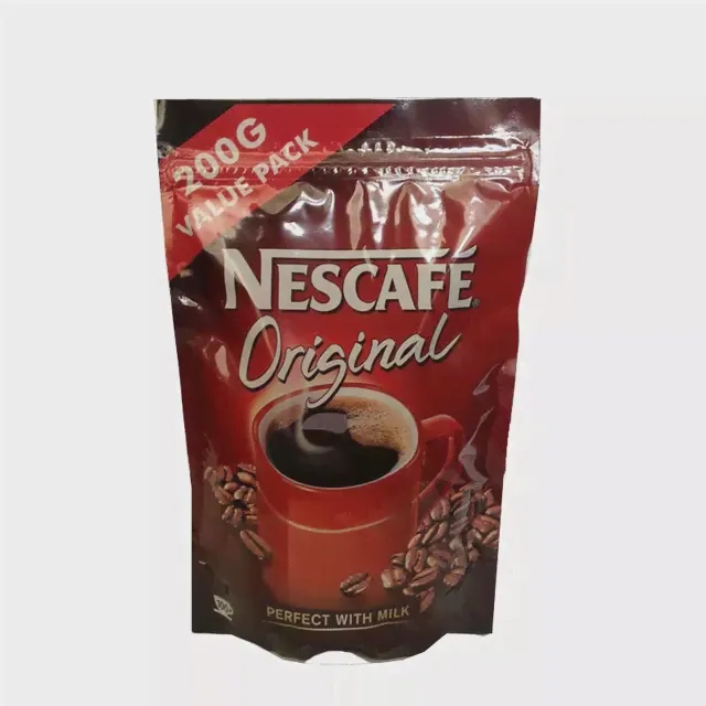 Nescafe Original, Нескафе Ориджинал, растворимый кофе в мягкой упаковке, 200 г-1