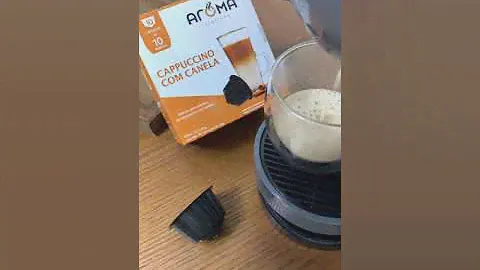 CAPPUCCINO COM CANELA AROMA SELEZIONE - Cápsulas compatíveis com as máquinas Nescafé®* Dolce Gusto®*