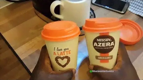 Tasting Coffee To Go From Nescafe Azera
