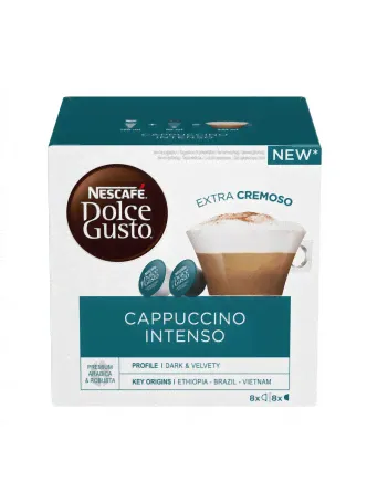 Кофе в капсулах Nescafe Dolce Gusto Cappuccino Intenso, 16 капсул оптом-0
