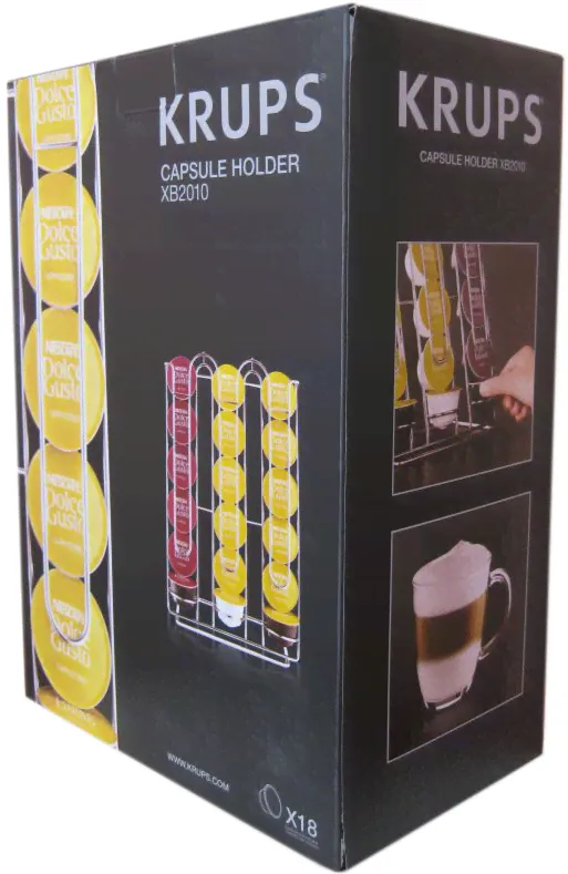 Капсулодержатель для капсул Nescafe Dolce Gusto, никель/хром, Krups