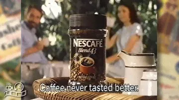 Nescafe Blend 43 1980s Advertisement Australia