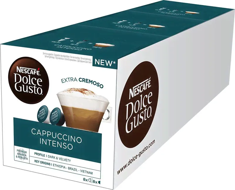 Nescafe Dolce Gusto Cappuccino intenso 3х16 капсул-0